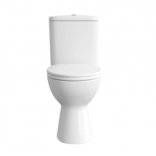 Унитаз-компакт напольный безободковый с бачком Vitra NORM HIMMEL 9864B099-7207 с сиденьем Soft Close